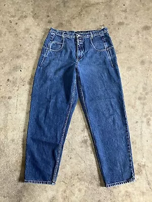 Vintage 90’s Guess Pascal 075 Jeans Tag 34 X 30 Loose Fit Tapered Leg • $49.99