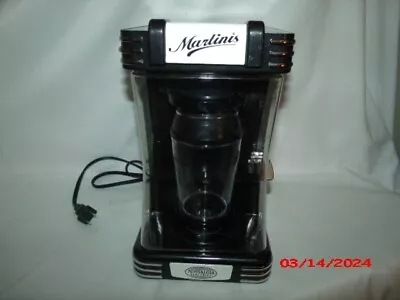 Nostalgia Electrics Retro Martini Shaker Model MSH-105 Black • $27