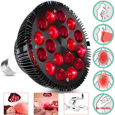 £24.69 • Buy LED Red Light Therapy Lamp Infrared Light Device Relief Skin Pain 660nm & 850nm
