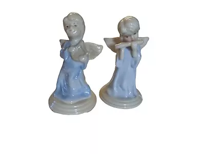 Figurine Angel Figurine 5   K'S Collection Baby Blue Dress Set • $5.99