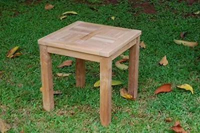 Windsor's Genuine Grade A Teak Cape Cod 20  Square X 18 H Side Table. • $295