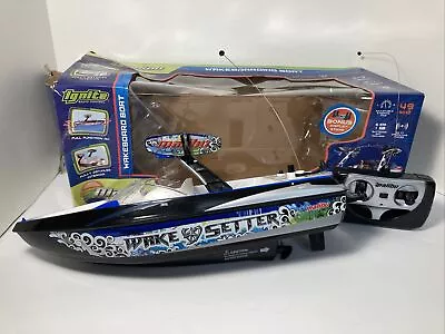 2013 MALIBU WAKESETTER VLX REMOTE /RADIO CONTROL BOAT BLUE WAVE TESTED W/box • $49.99