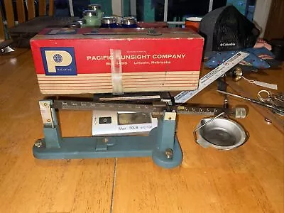 Pacific Gun Sight Powder Scale Great Condition Late 50s Early 60s VINTAGE • $59