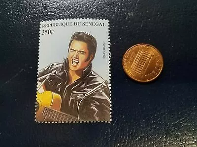Elvis Presley Movie Star 1998 Republique Du Senegal Perforated Stamp (b) • $8.53