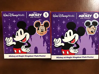 2022 (2) McDonalds Disney World Promo Poster Mickey Mouse At Magic Kingdom #1 • $9.99