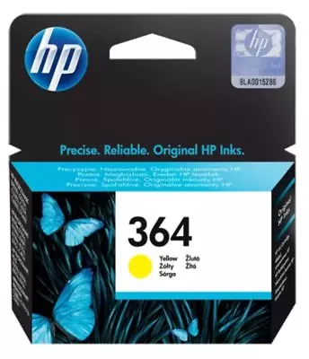 Genuine Unused Original & Sealed HP 364 Ink Cartridge Set - Yellow CB320EE  • £3.90