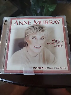 $5.57 • Buy What A Wonderful World: 26 Inspirational Classics By Anne Murray 2x CD