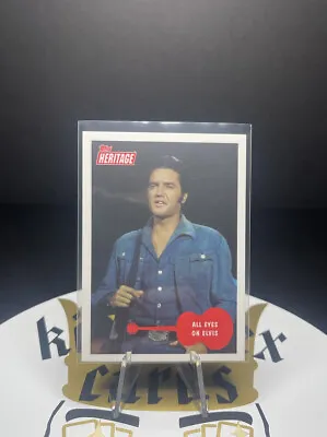 2022 Topps Heritage Elvis Presley All Eyes On Elvis!! Card #35!! • $2