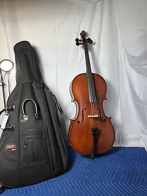 Scherl And Roth SR55E2 Student 1/2 Cello Outfit Repaired Serviced Plays Nice  • $325