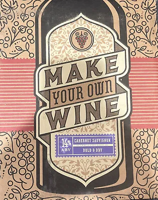 Craft A Brew Make Your Own Wine Making Kit Cabernet Sauvignon New Unopened • $75