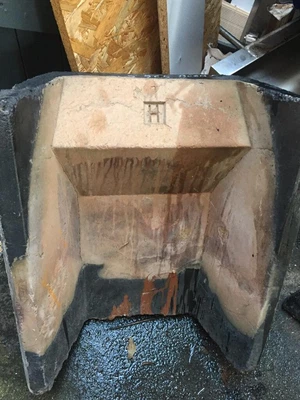 £150 • Buy Victorian Style Tiled Cast Iron Fire Surround, Used