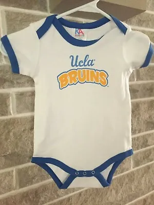 Baby UCLA Bruins Infant White Bodysuit Toddler Size 18 Month NWOT • $16.99