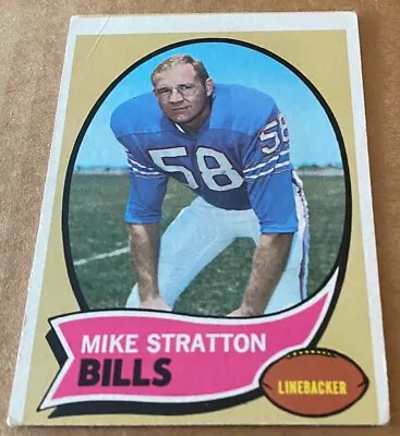 1970 TOPPS CARD #252 MIKE STRATTON  P-G Condition  • $1.99