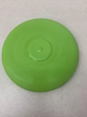 Vintage Wham-O FRISBEE DISC Bright Green 9  BEACH TOY • $9.92