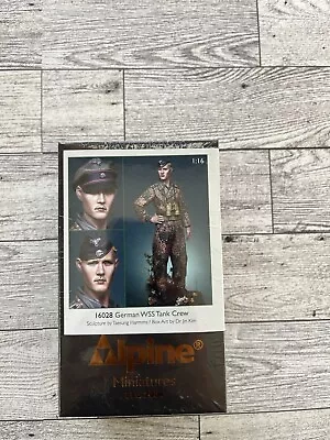 Alpine Miniatures - German WSS Tank Crewman - 1:16 -  16028 • $60