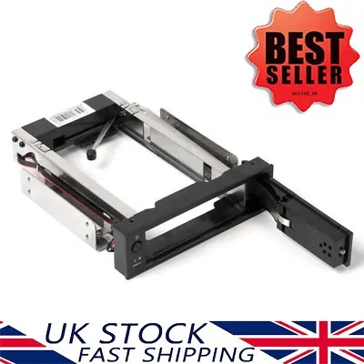 ORICO 5.25 Inch Bay Mobile Rack Hot Swap For 3.5  Inch SATA III/II/I HDD And SSD • £17.95