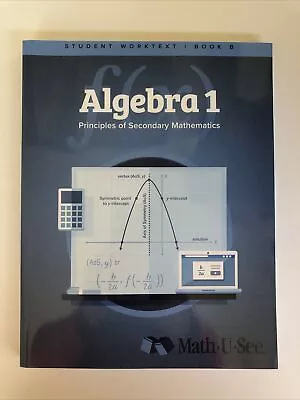 Math U See Algebra 1 Student B Workbook (2022) BRAND NEW • $5