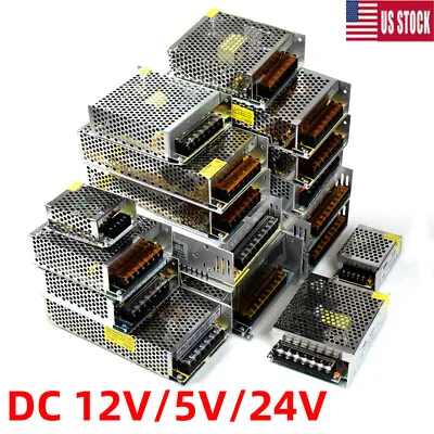 $13.36 • Buy Switch Power Supply Transformer AC 110V To DC 5V 12V 24V Adapter For Led Strip