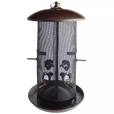 More Birds Giant Combo Screen Bird Feeder10 Lb Capacity Brown New • $36.93