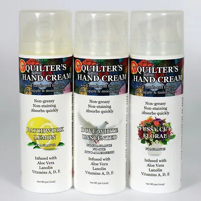 Quilter's Hand & Skin Cream For Dry Cracked Fingers. With Aloe Vera And Lanolin • $12.99