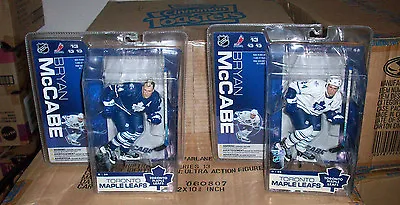 McFARLANE NHL 13 BRYAN McCABE MO HAWK VARIANT & REGULAR LOT HOCKEY ACTION FIGURE • $57.99