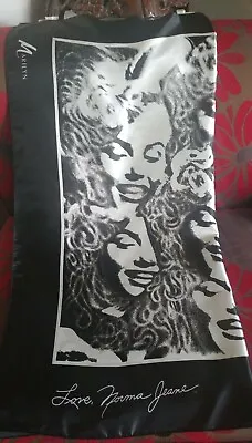 Marilyn Monroe Womens Black And White 1992 Copywriter Large Scarf   • £24.09