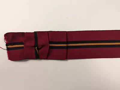 Antique 1920’s Silk Grosgrain Boater Hat Ribbon W Label - Deadstock • $48