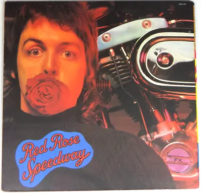 Vtg Red Rose Speedway Wings Apple Records 1973 Gramaphone Company Lp Vinyl Album • $8.90