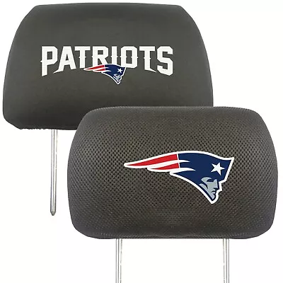 Fanmats NFL New England Patriots 2-Piece Embroidered Headrest Covers  • $14.98