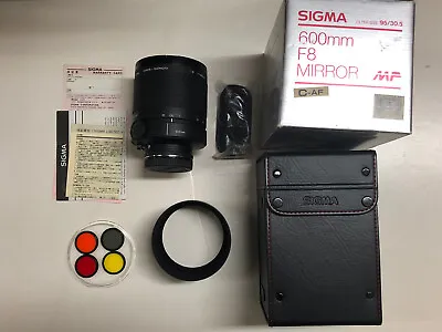 Sigma 600mm F8 Mirror For Canon 95/30.5 Filter Size • $269.10