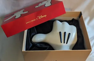 Disney SPECTRUM X MICKEY MOUSE Hand Glove THUMBS UP HOLDER Storage Pot W BOX • $43.99