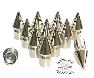 HARLEY SPIKE BOLT CAPS For HARLEY MOTORCYCLE ENGINES (set Of 12)  • $77.94