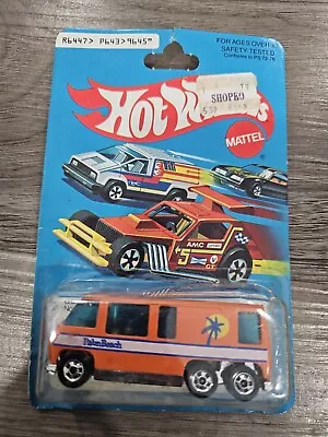 Hot Wheels 1979 GMC Motorhome Camper Orange Palm Beach #9645 Vtg • $149.99