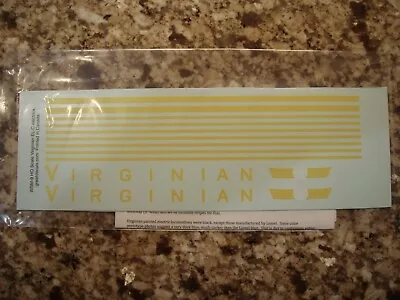 Virginian Railway EL-C E-33 Rectifier Electric HO-scale Decals • $19.99