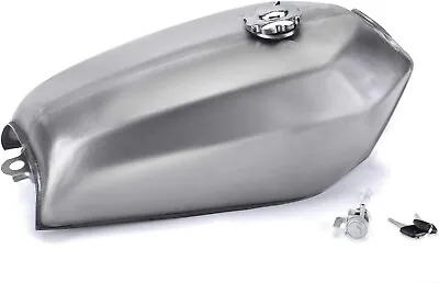 Universal Motorcycle  Fuel Gas Tank 9L  2.4Gallon Unpainted Cafe Racer For CG125 • $89