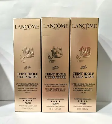 Lancome Foundation Teint Idole Ultra Wear 24H Wear Breathable Coverage Choose • £21.99