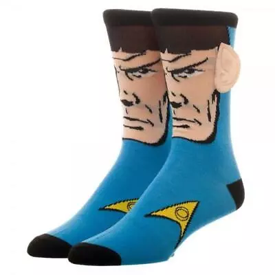 £12.77 • Buy Star Trek Spock Crew Socks W/Ears