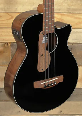 Ibanez AEGB24E Acoustic/Electric Bass Black • $449.99