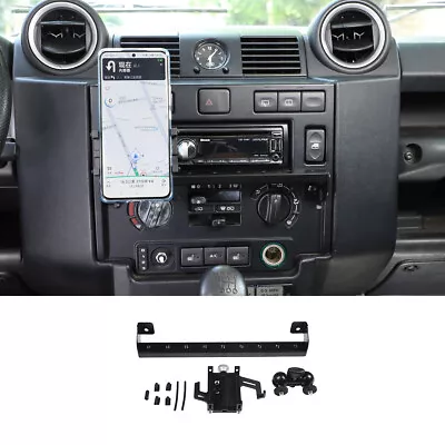 Center Instrument Moblie Phone Holder Mount For Land Rover Defender 2004-2018 • $103.39