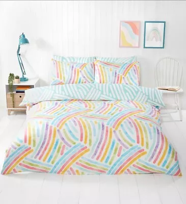 Rainbow Art Duvet Set • £13.95