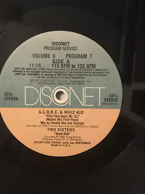 DISCONET Volume 6 Program 7 12  Black Vinyl Record DJ Tools Dionne Warwick • $9.99