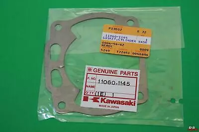 NOS Kawasaki Gasket Cylinder Base 1990 KX125 11060-1145 • $3.95