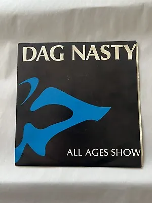 Dag Nasty All Ages Show 7” Vinyl Punk 1987 Minor Threat • $20