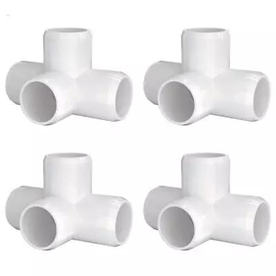 LetsFix 4 Way 1-1/2 Inch PVC Elbow Fittings PVC Connectors For SCH40 1-1/2 PVC • $32.76