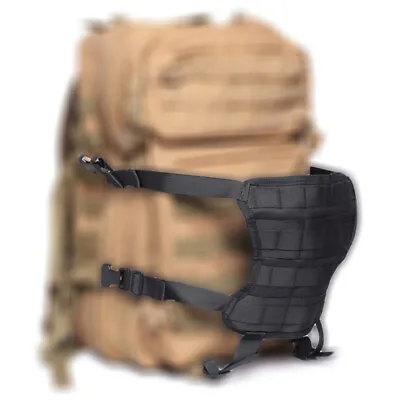 £13.99 • Buy Quick Release Tactical Backpack Molle Expansion Panel Webbing Strap Helmet Bag