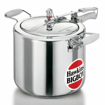 Hawkins BigBoy 22 Ltr Aluminium Pressure Cooker Cooking 18-24 Persons BB22 • $239.50