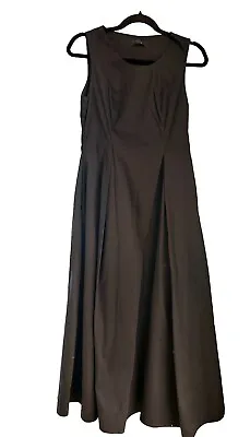 COS Black Midi Dress Size UK 10 Excellent Condition • £35
