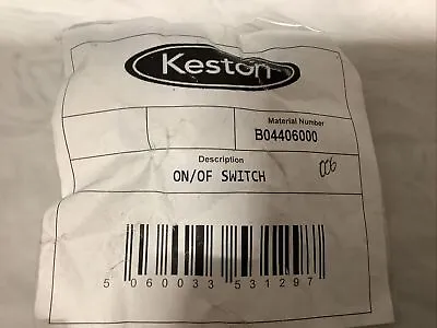 £11.68 • Buy Keston B04406000 On / Off Switch Genuine Part Brand New F&F