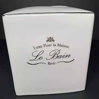 Kassatex Luxe Pour La Maison Le Bain Paris Porcelain Tissue Box Holder NWOT • £32.68