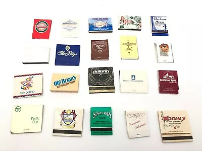 Lot Of 20 Vintage Matches Matchbox Advertising • $15